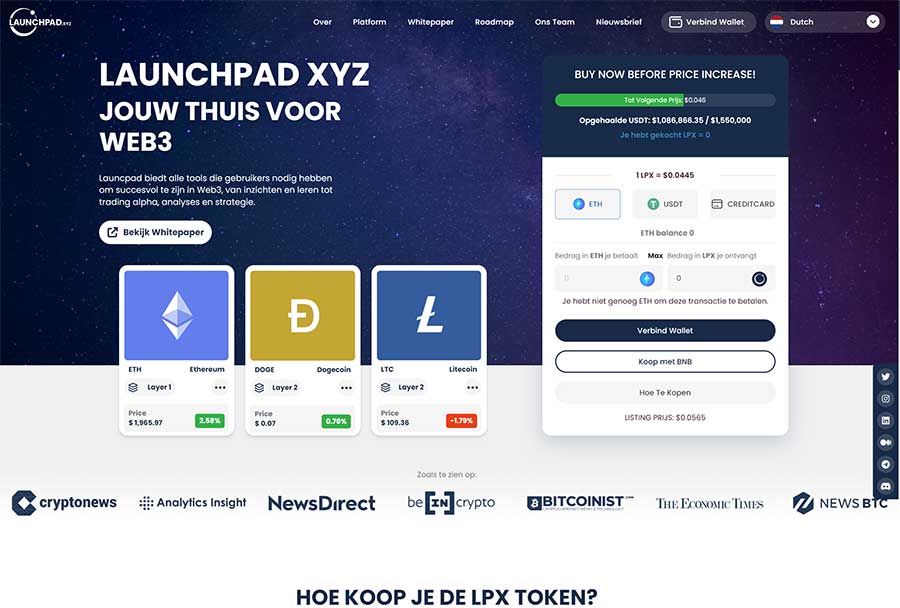 launchpad-xyz-kopen-website